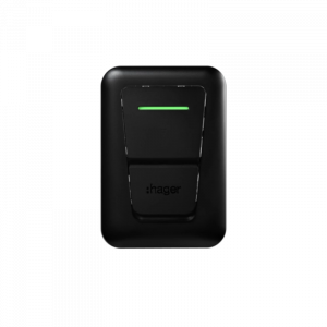 Hager Witty One 11kW 3F T2S – Carregador de Veículo Elétrico XVR111S + Oferta Interruptor Diferencial Hager CDH840F